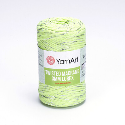 YarnArt Twisted Macrame 3mm Lurex - 755