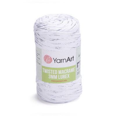 YarnArt Twisted Macrame 3mm Lurex - 751