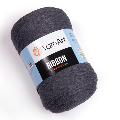 YarnArt Ribbon 758 - Dark Grey