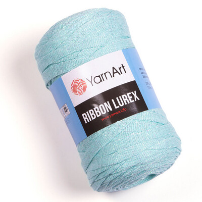 YarnArt Ribbon Lurex 738 - Light Turquoise