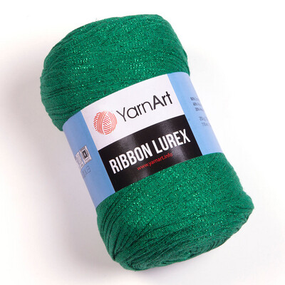 YarnArt Ribbon Lurex 728 - Green