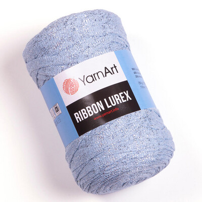 YarnArt Ribbon Lurex 729 - Light Blue
