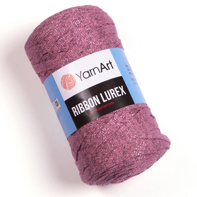 YarnArt Ribbon Lurex 743 - Dark Pink
