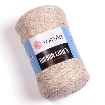 YarnArt Ribbon Lurex 724 - Cream