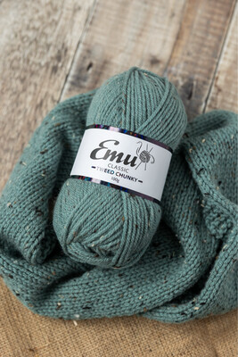 Emu Classic Tweed Chunky - Moss