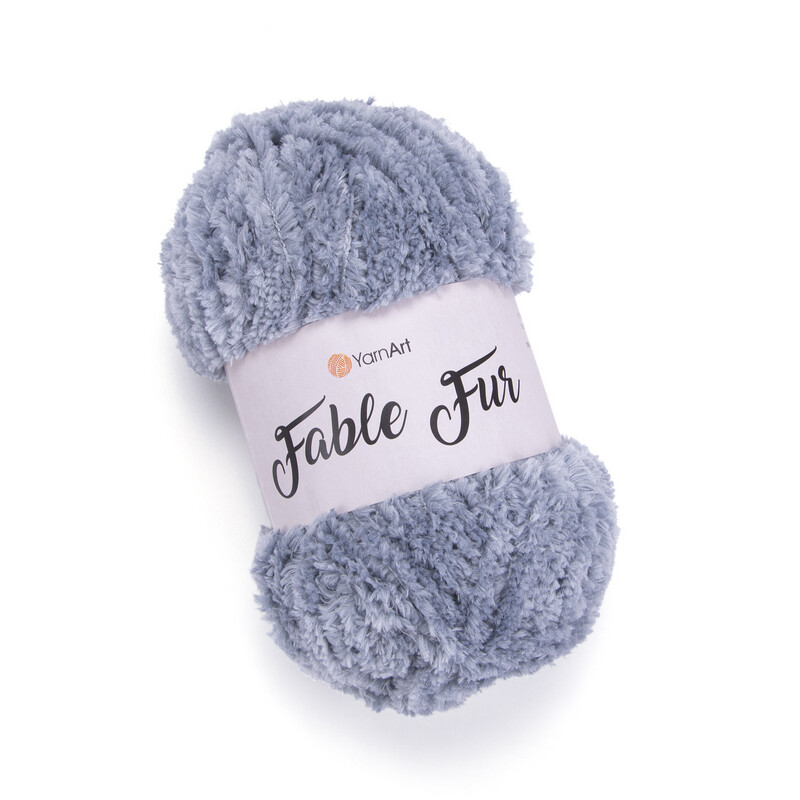 YarnArt Fable Fur 972 - Grey