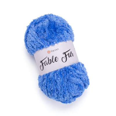 YarnArt Fable Fur 974 - Blue