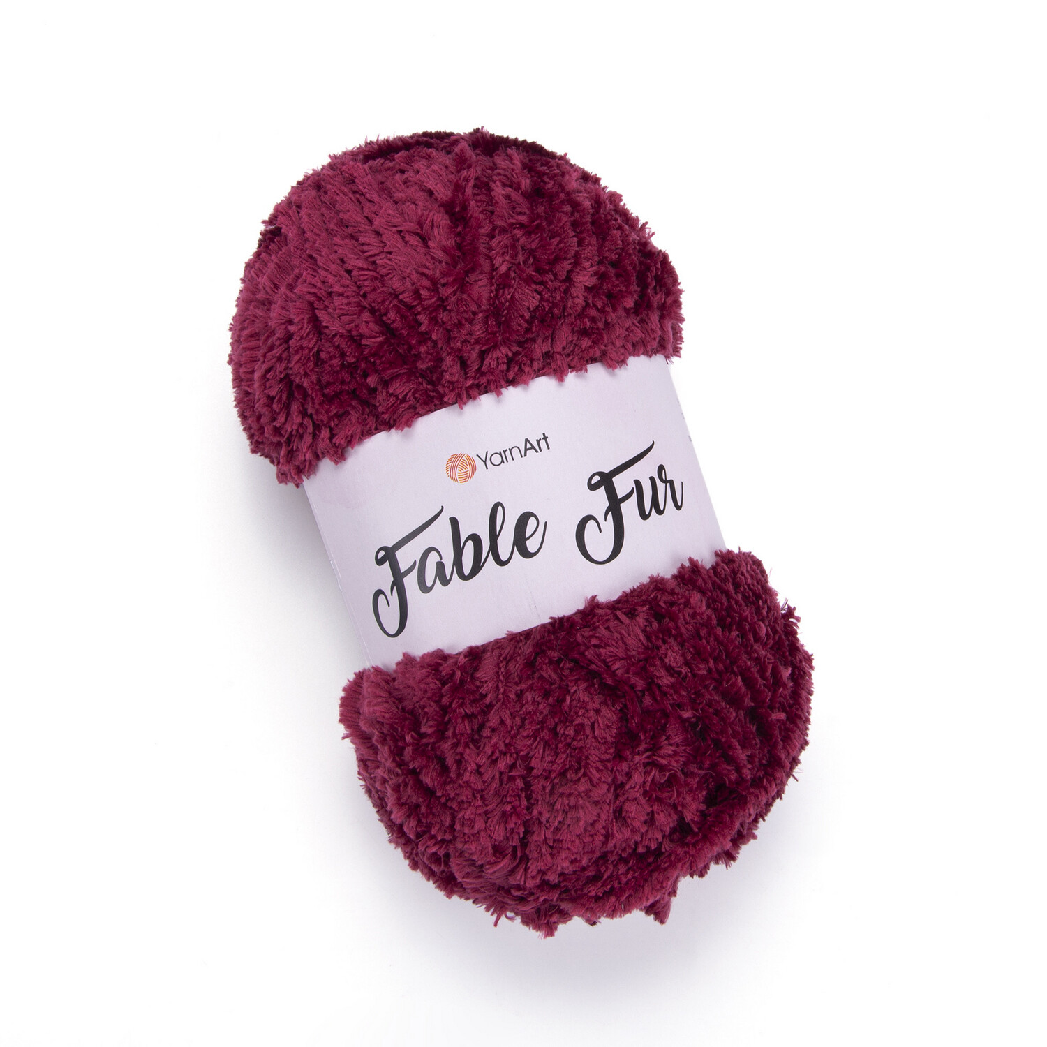 YarnArt Fable Fur 981 - Wine Red