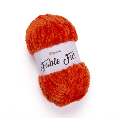 YarnArt Fable Fur 980 - Orange