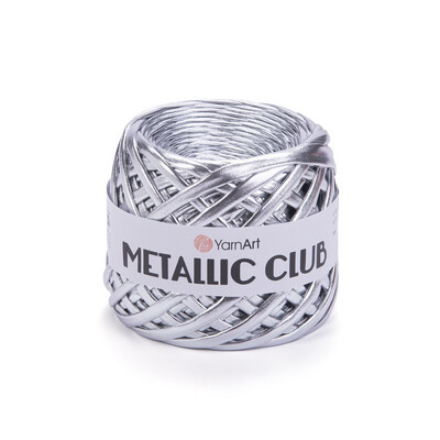 YarnArt Metallic Club - 8102 Silver