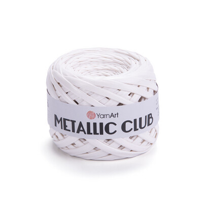 YarnArt Metallic Club - 8121 White
