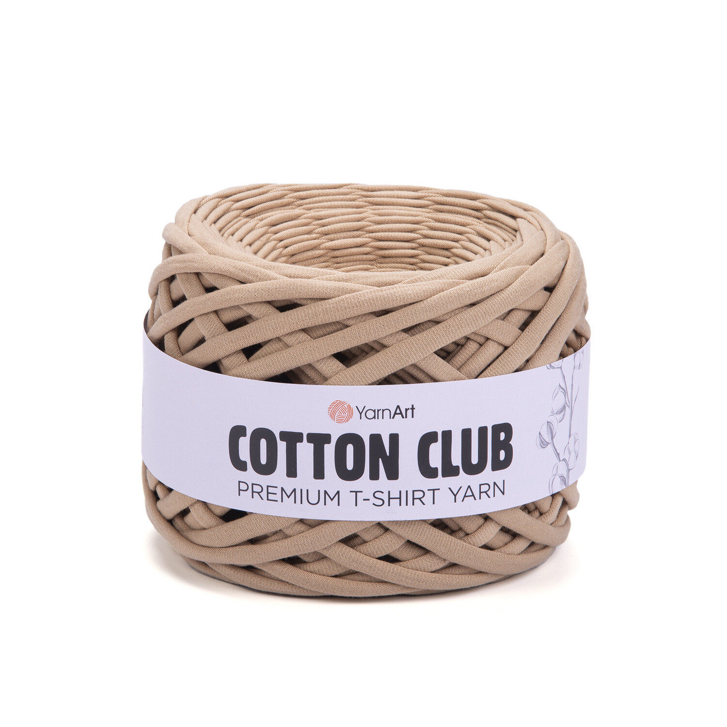 YarnArt Cotton Club - 7311 Milky Brown