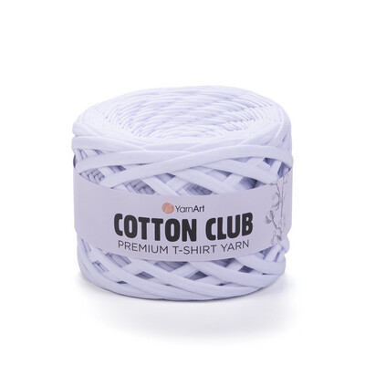 YarnArt Cotton Club - 7350 Snow White