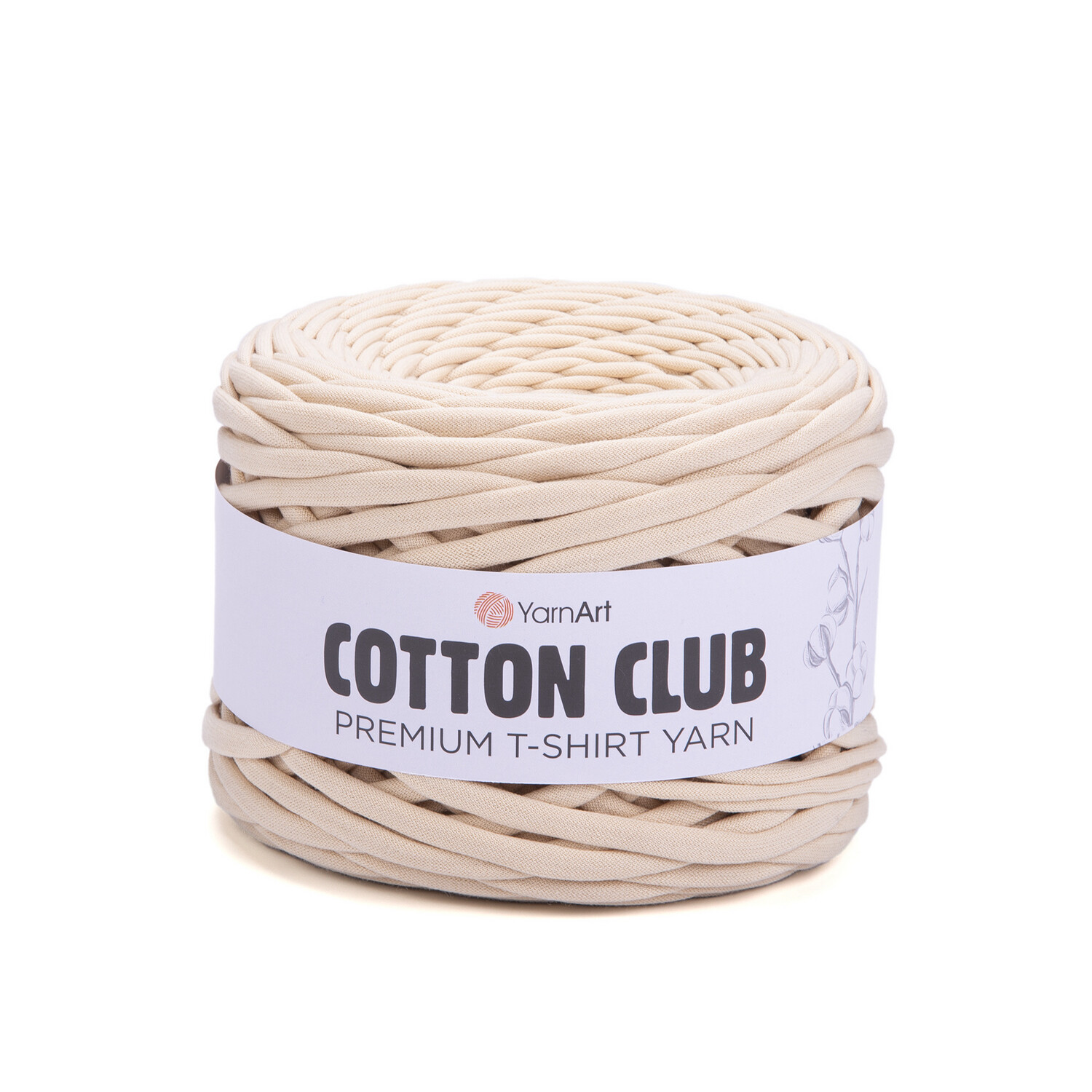 YarnArt Cotton Club - 7314 Raw Fabric