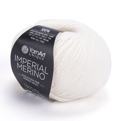 YarnArt Imperial Merino 3302 - White