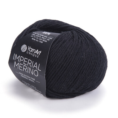 YarnArt Imperial Merino 3301 - Black