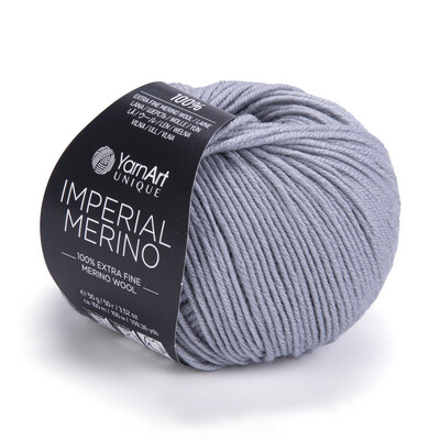YarnArt Imperial Merino 3337 - Grey