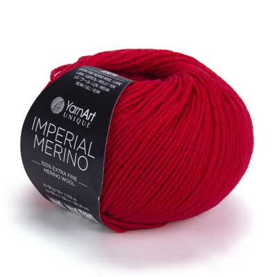 YarnArt Imperial Merino 3345 - Red