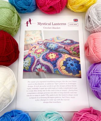 Mystical Lanterns Crochet Blanket Pack