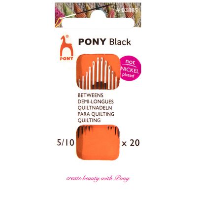 Pony Betweens Needles Size 5-10