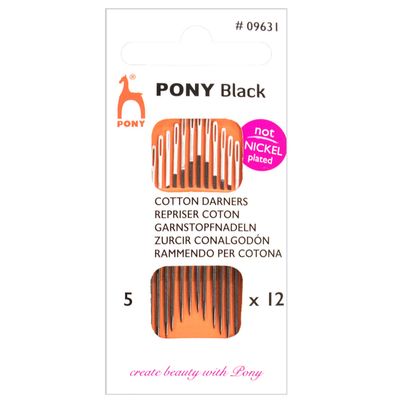 Pony Cotton Darners Needles Size 1-5