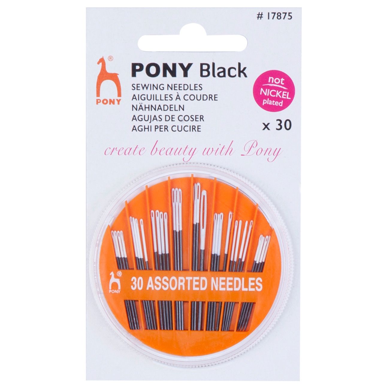 Pony Hand Sewing Needles Assorted Sizes
