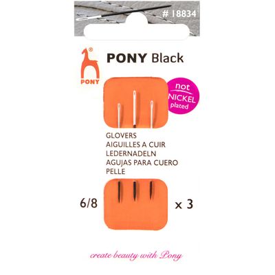 Pony Glovers Needles Size 6-8