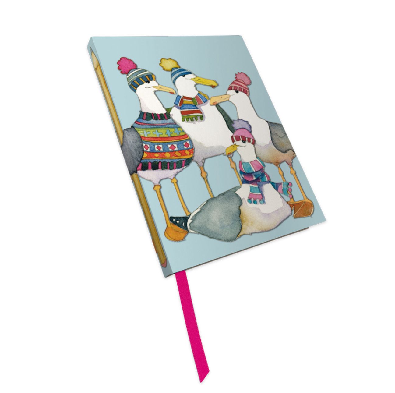 Emma Ball Bound Notebook - Gulls in Beanies
