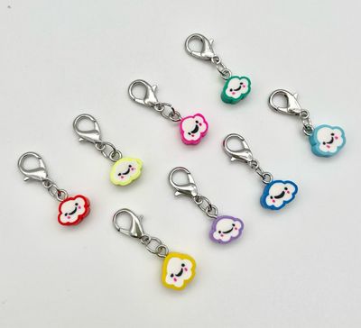 Cute Cloud Stitch Markers - pack of 5