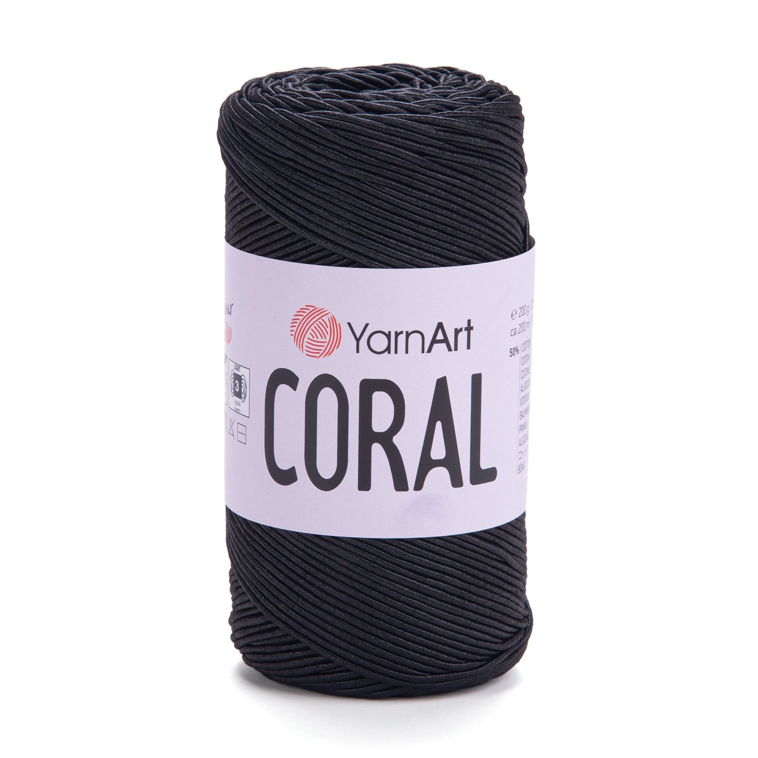 YarnArt Coral 1902 - Black YarnArt Coral 1902 - Black