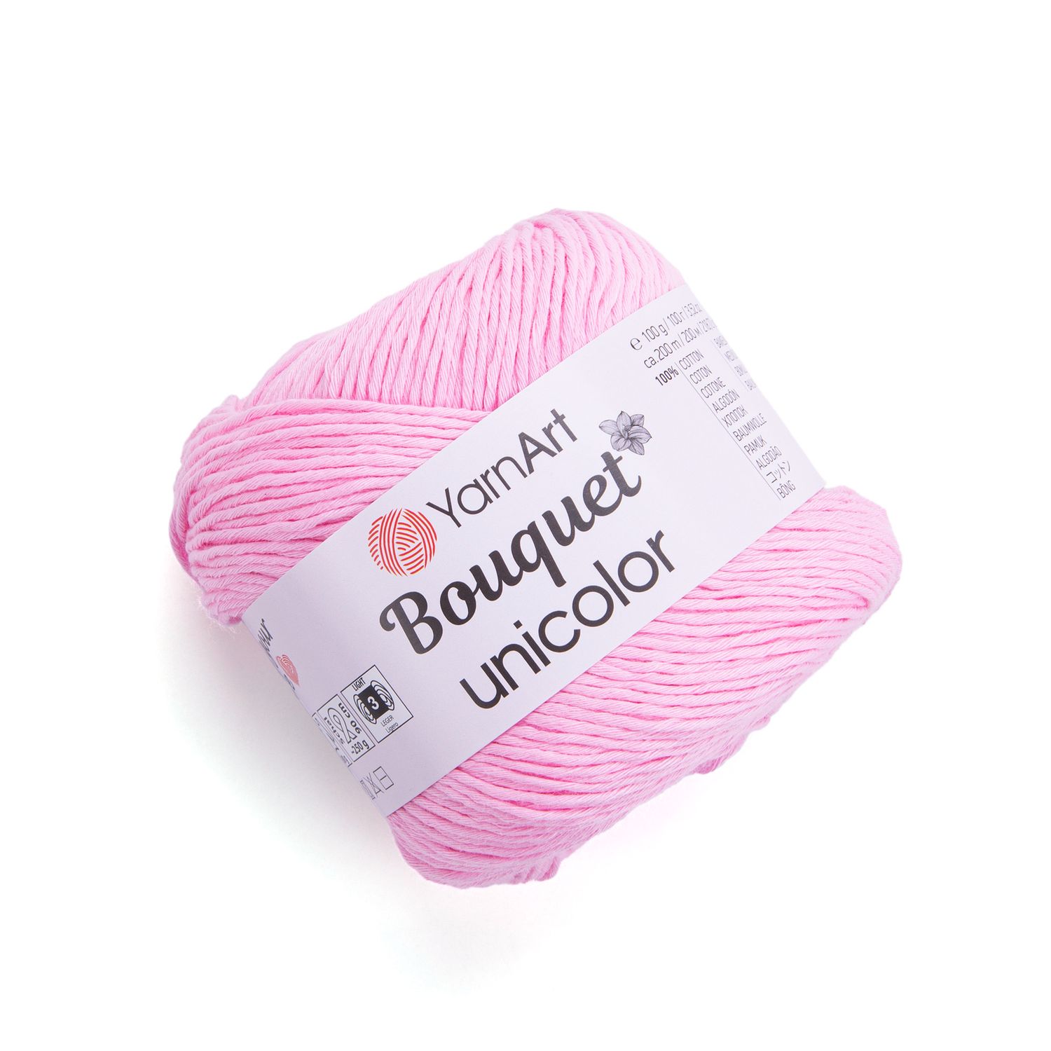 YarnArt Bouquet Unicolor 3211 - Pink
