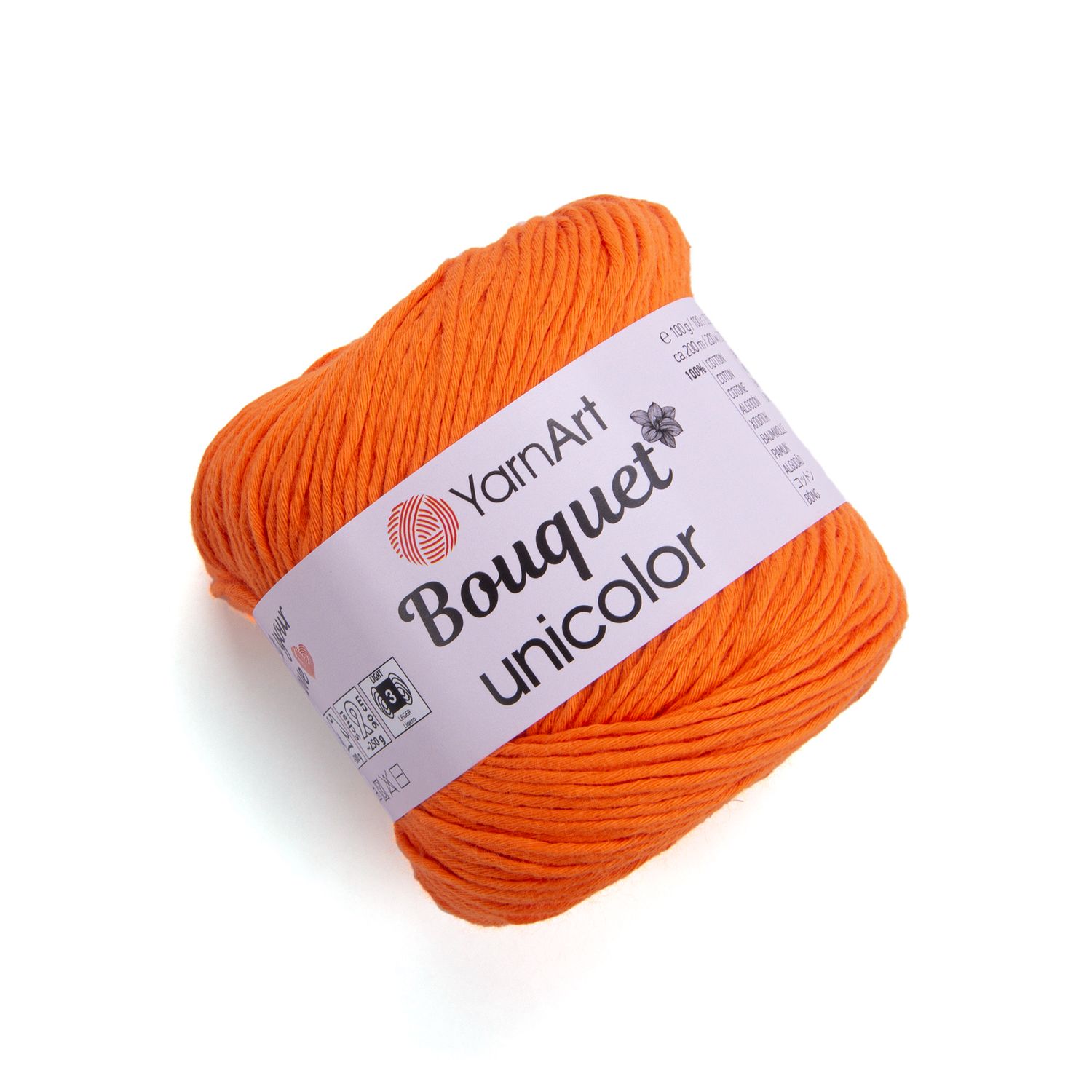 YarnArt Bouquet Unicolor 3215 - Orange