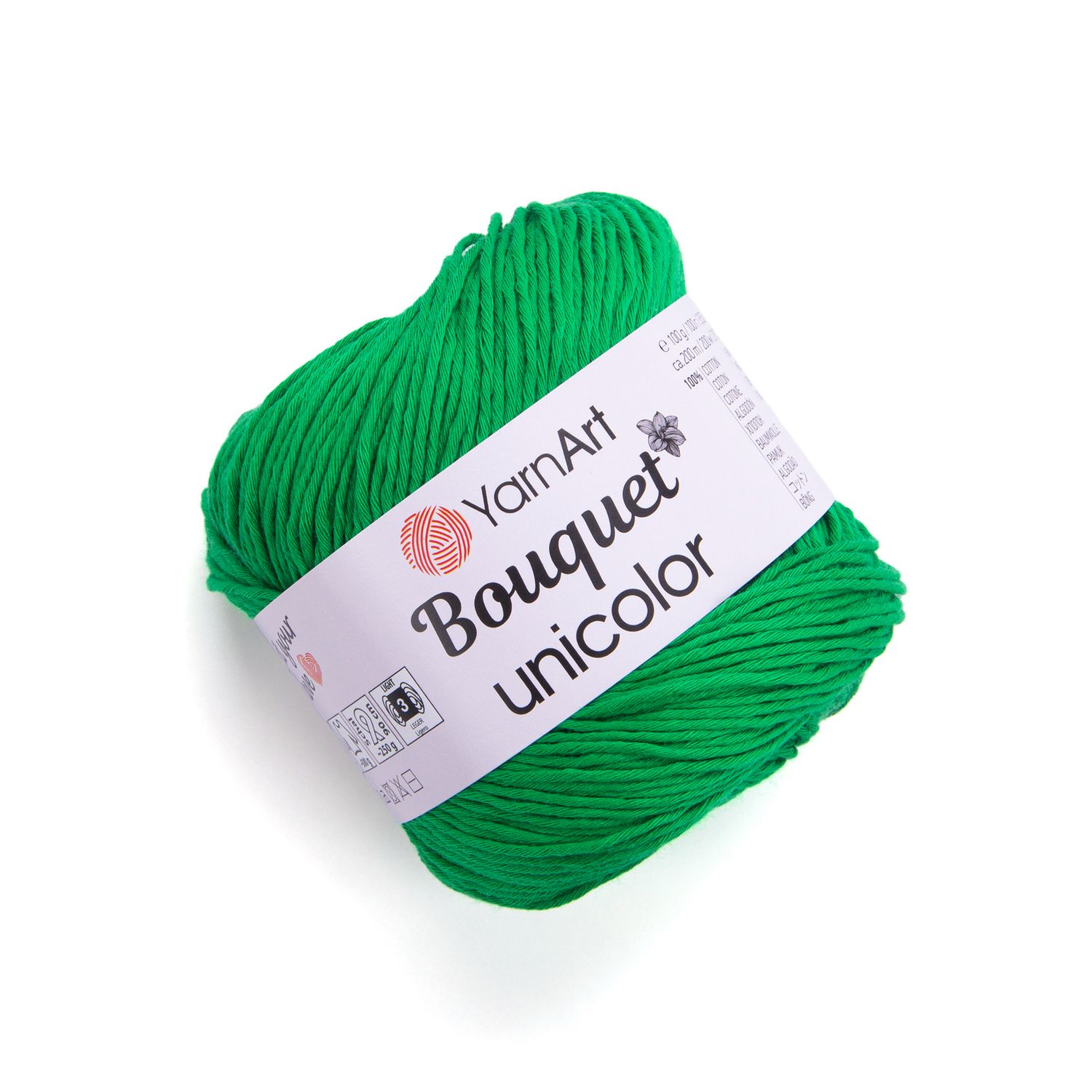 YarnArt Bouquet Unicolor 3220 - Green