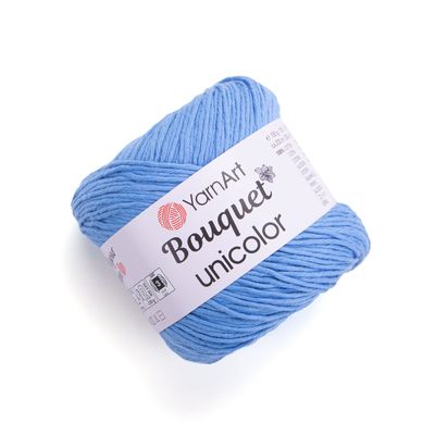 YarnArt Bouquet Unicolor 3223 - Cornflower Blue