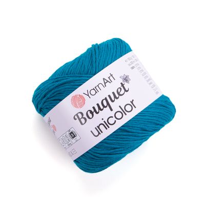 YarnArt Bouquet Unicolor 3228 - Petrol Blue