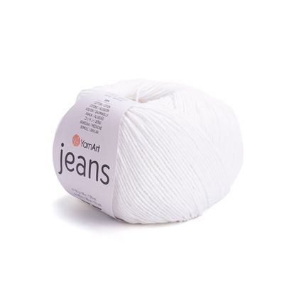 YarnArt Jeans 01 - White