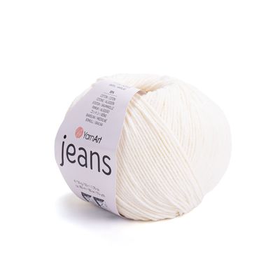 YarnArt Jeans 03 - Milk White