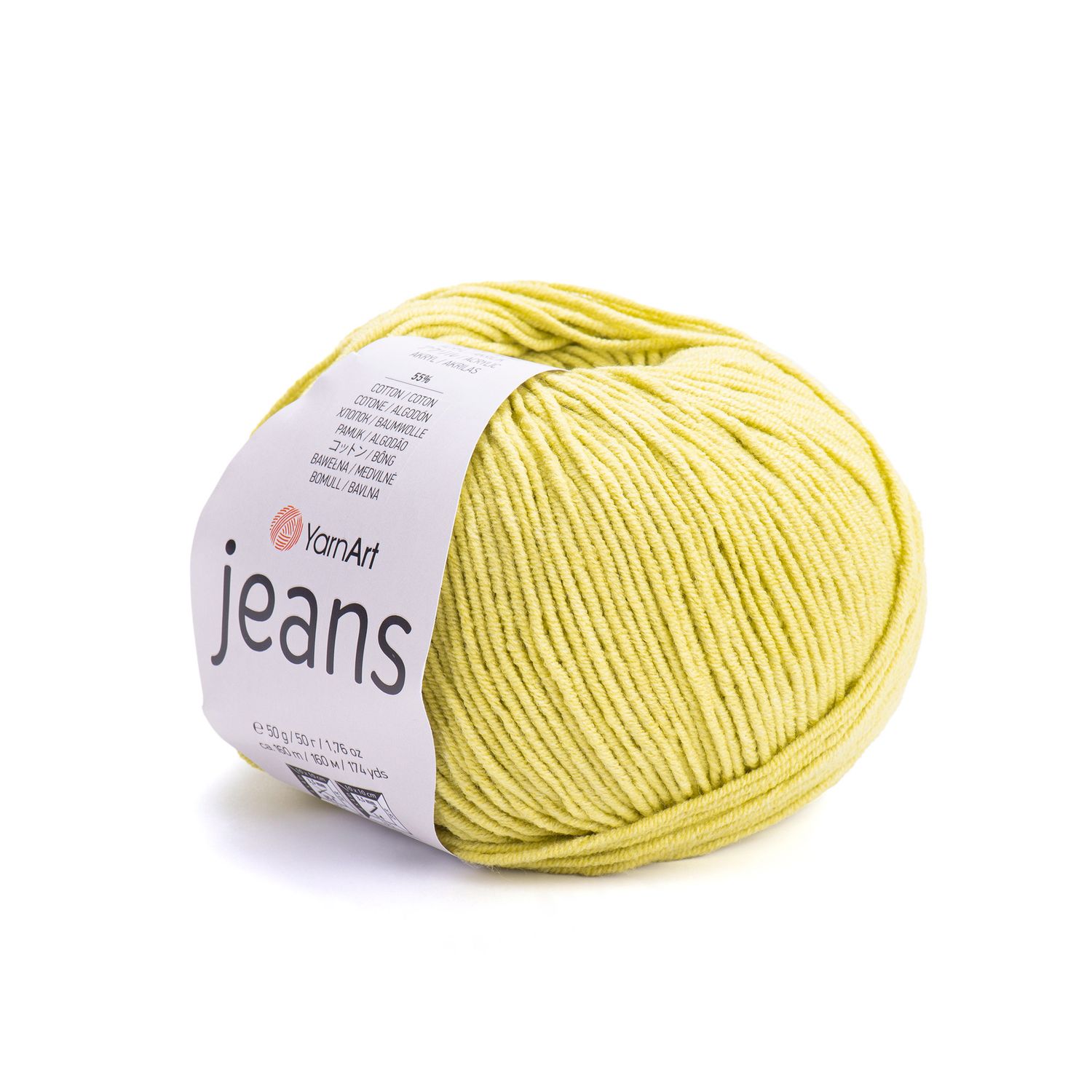 YarnArt Jeans 29 - Apple Green