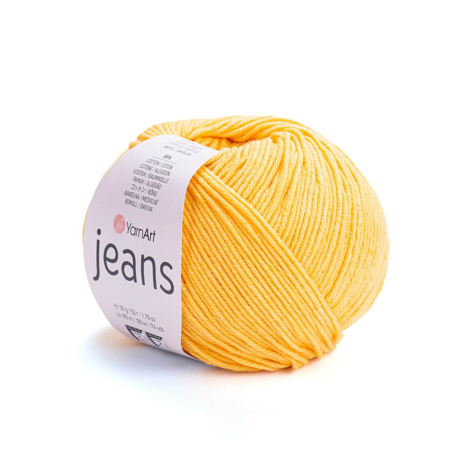 YarnArt Jeans 35 - Yellow