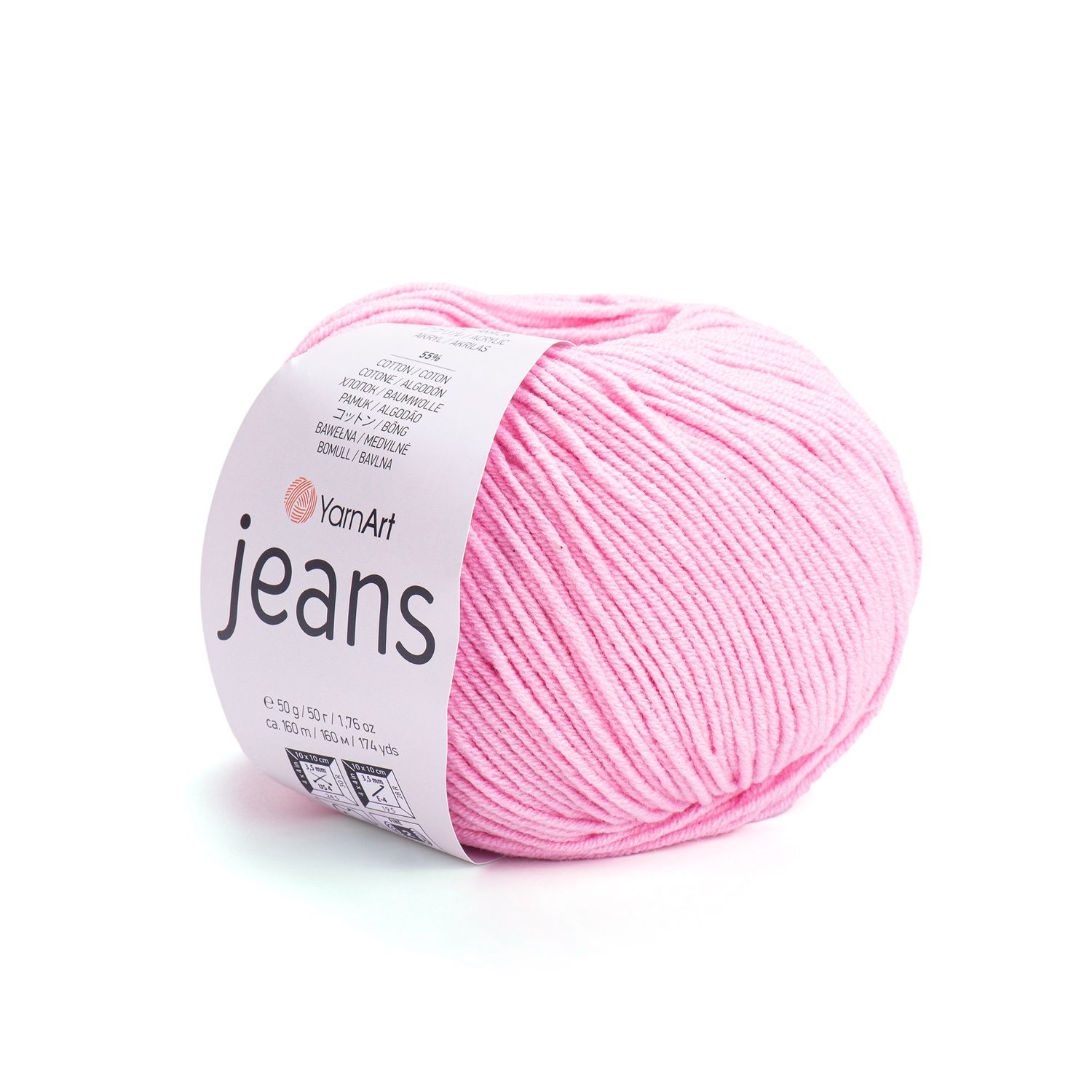 YarnArt Jeans 36 - Pink
