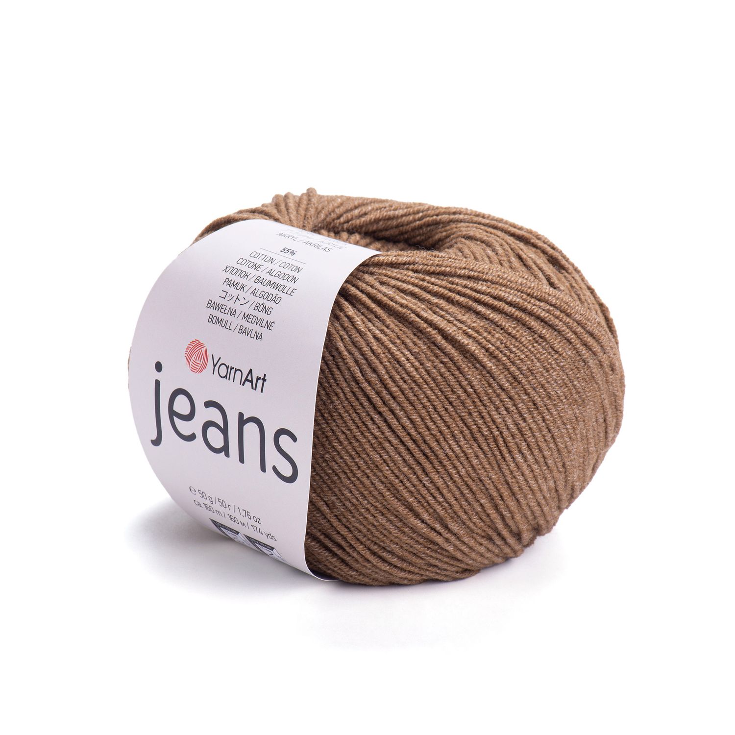 YarnArt Jeans 40 - Brown