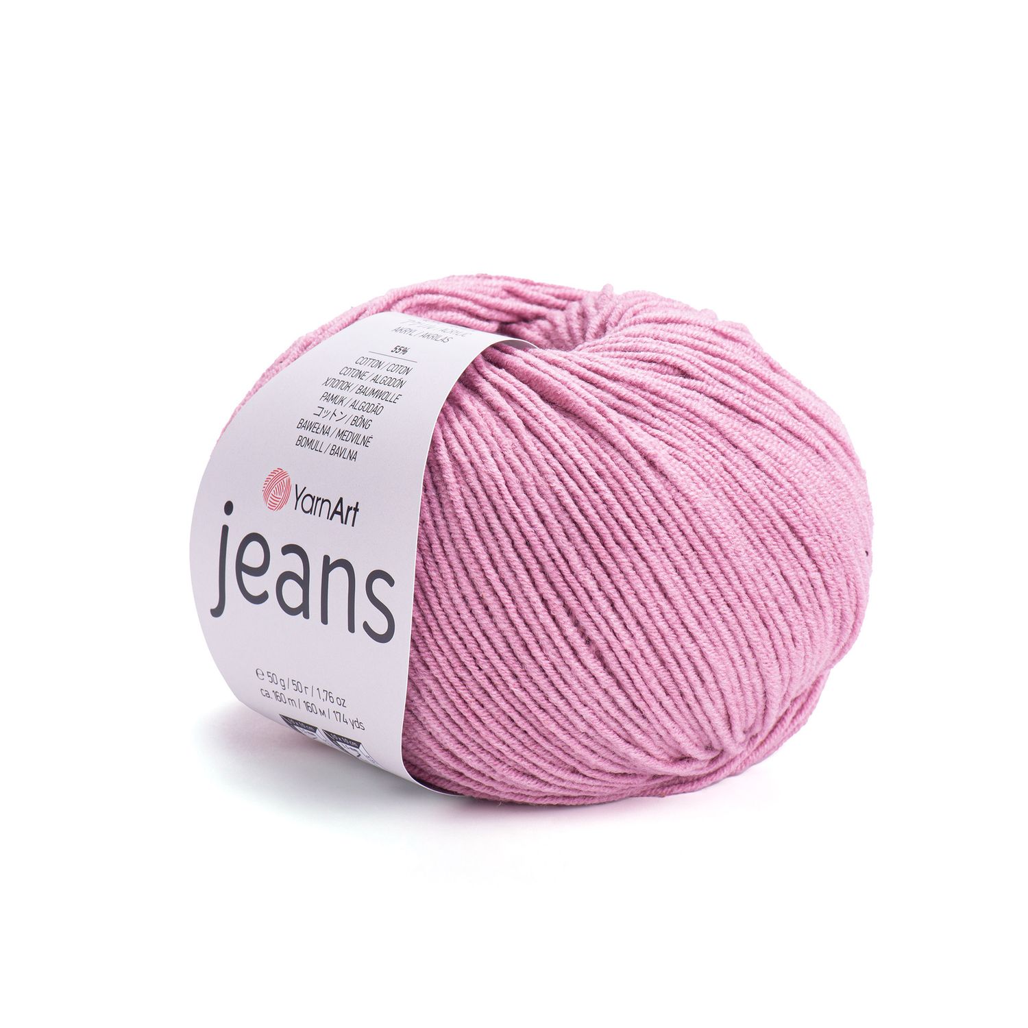 YarnArt Jeans 65 - Dusty Rose