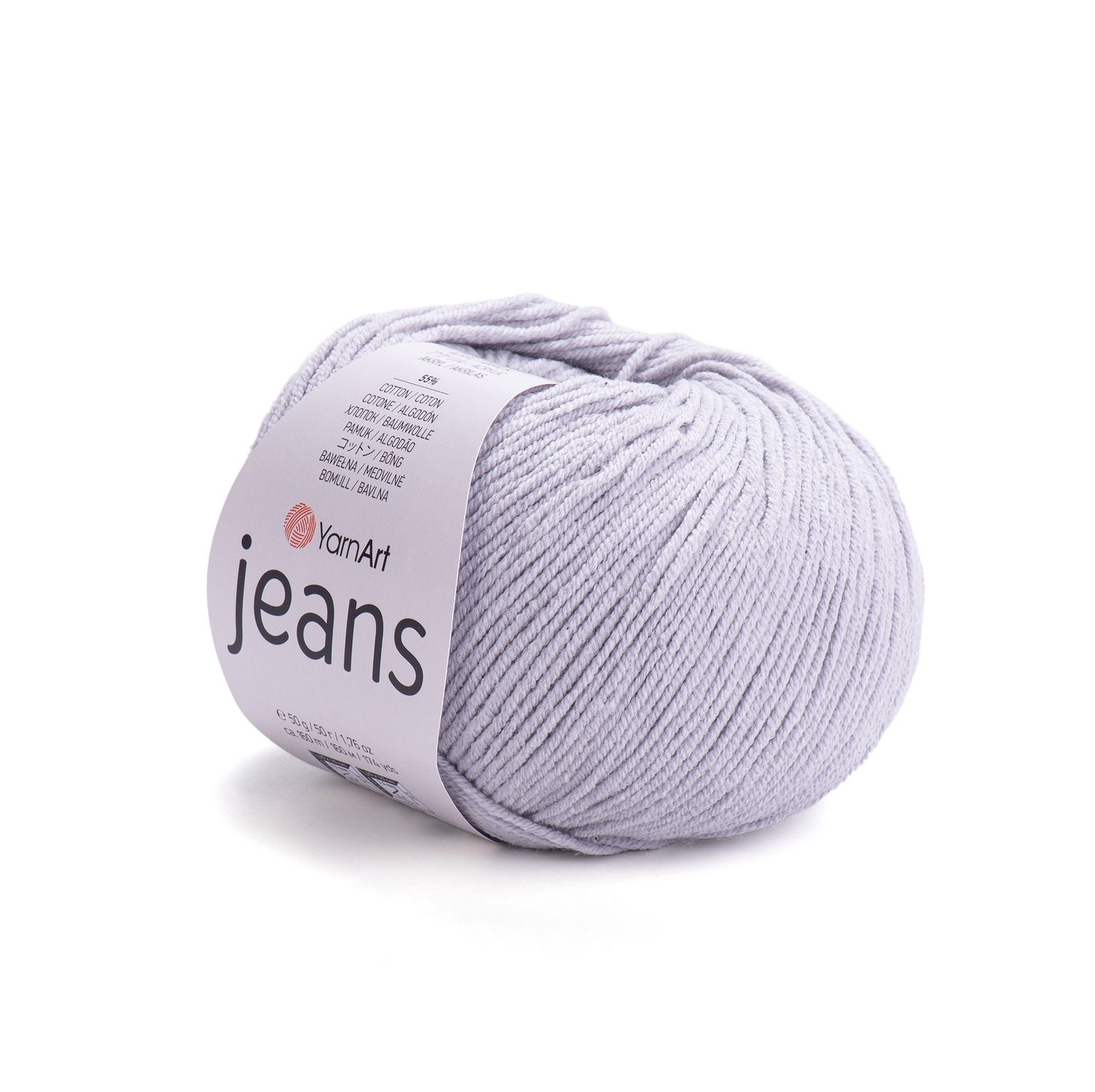 YarnArt Jeans 80 - Light Grey