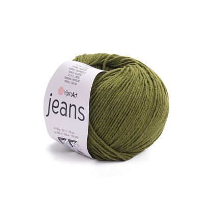 YarnArt Jeans 82 - Khaki Green