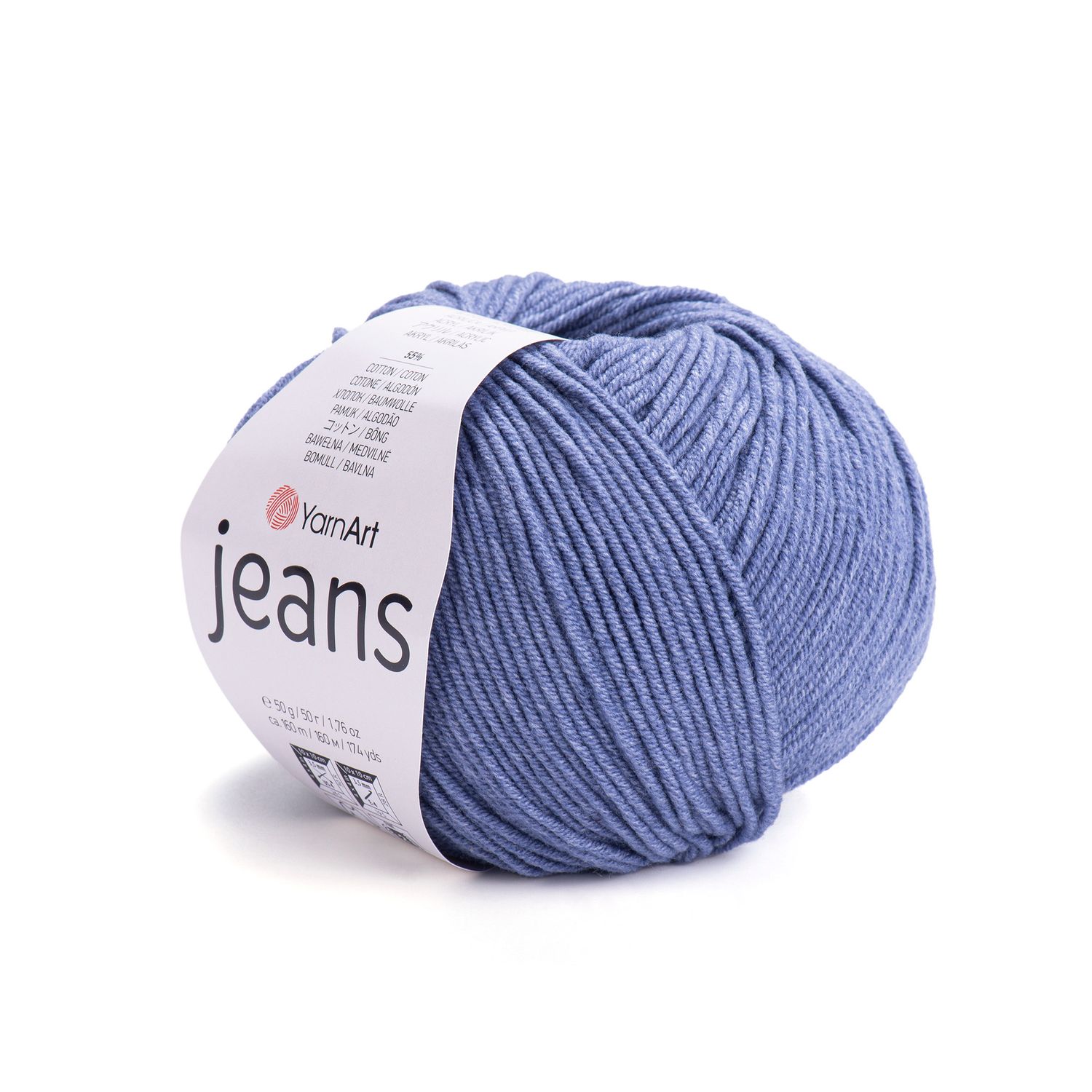 YarnArt Jeans 68 - Jeans Blue