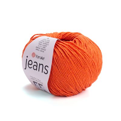YarnArt Jeans 85  - Carrot Orange