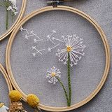 Dandelions Flowers Embroidery Kit