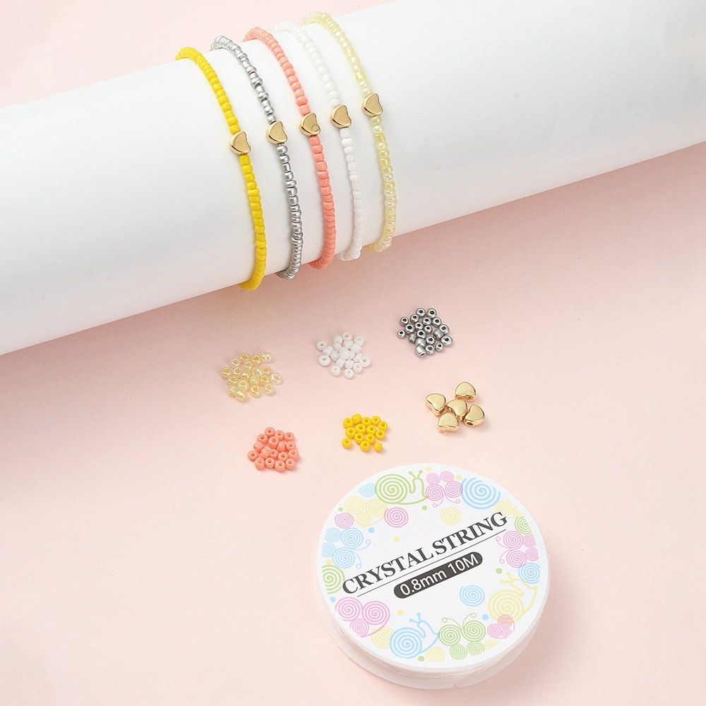 Peach Melba Bracelet Making Kit