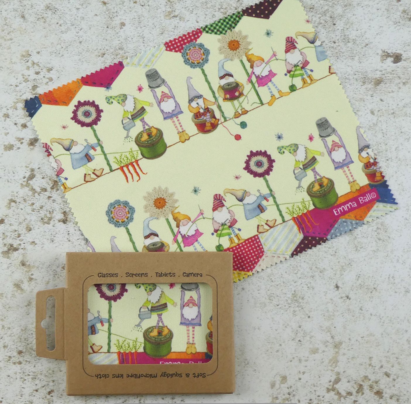 Emma Ball Lens Cloth - Crafting Gnomes