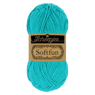 Scheepjes Softfun - 2423 Bright Turquoise